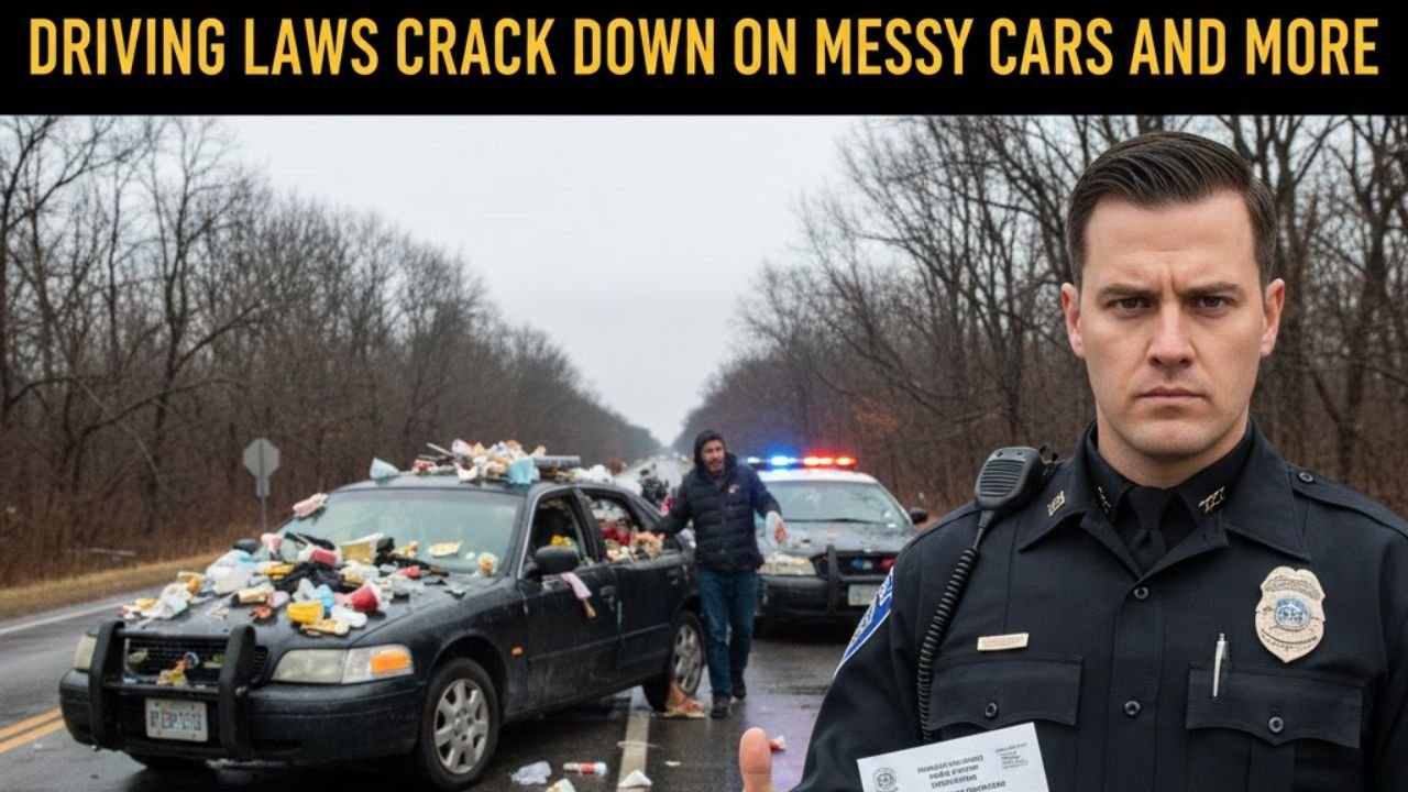 $500 Fine or Jail? February Driving Laws Crack Down on Messy Cars and More
