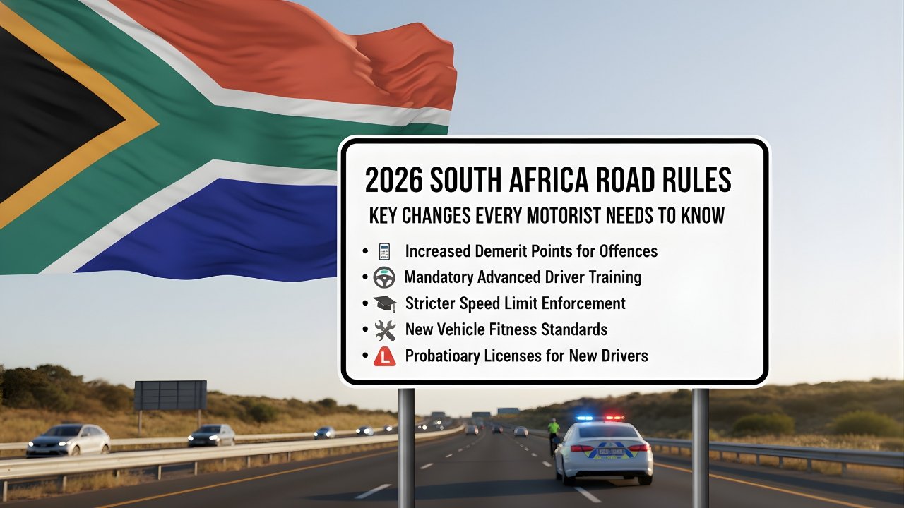 2026 South Africa Road Rules Coming: Key Changes Every Motorist Needs to Know