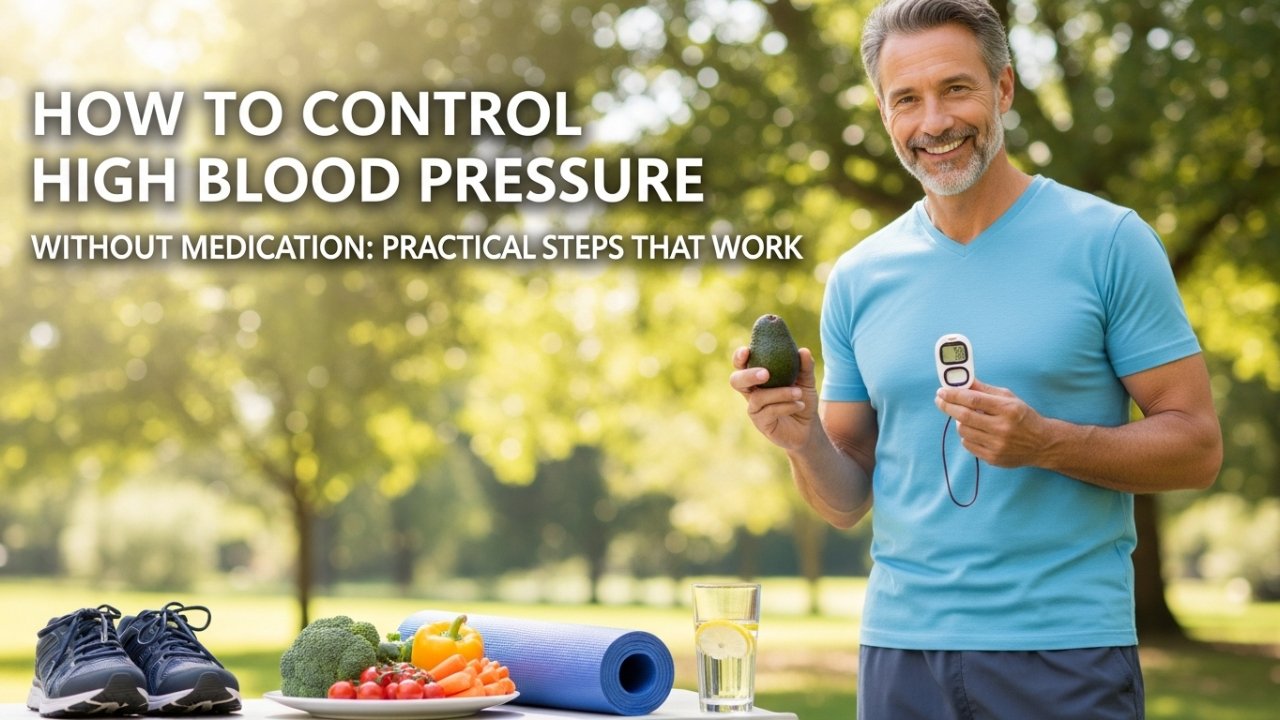 How to Control High Blood Pressure Without Medication: Practical Steps That Work
