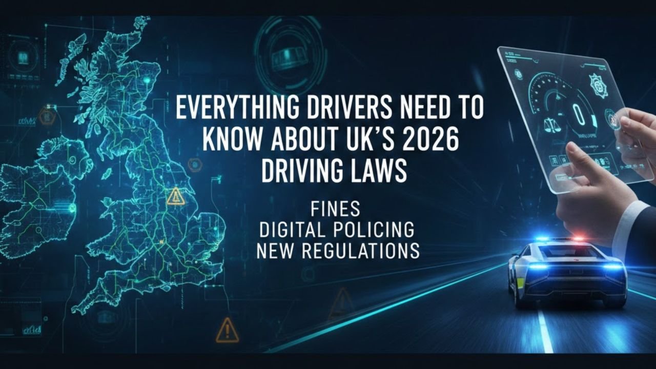 Everything Drivers Need to Know About UK’s 2026 Driving Laws, Fines and Digital Policing