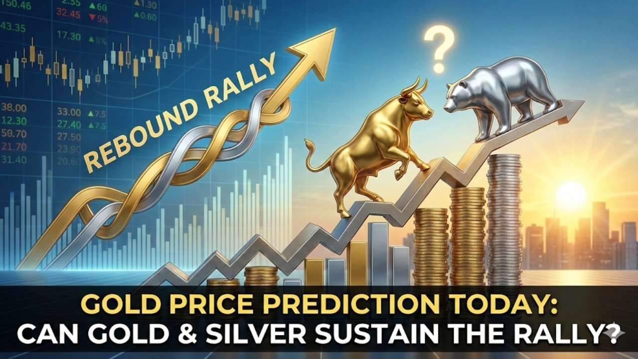 Gold Price Prediction Today: Can Gold and Silver Sustain the Rebound Rally?