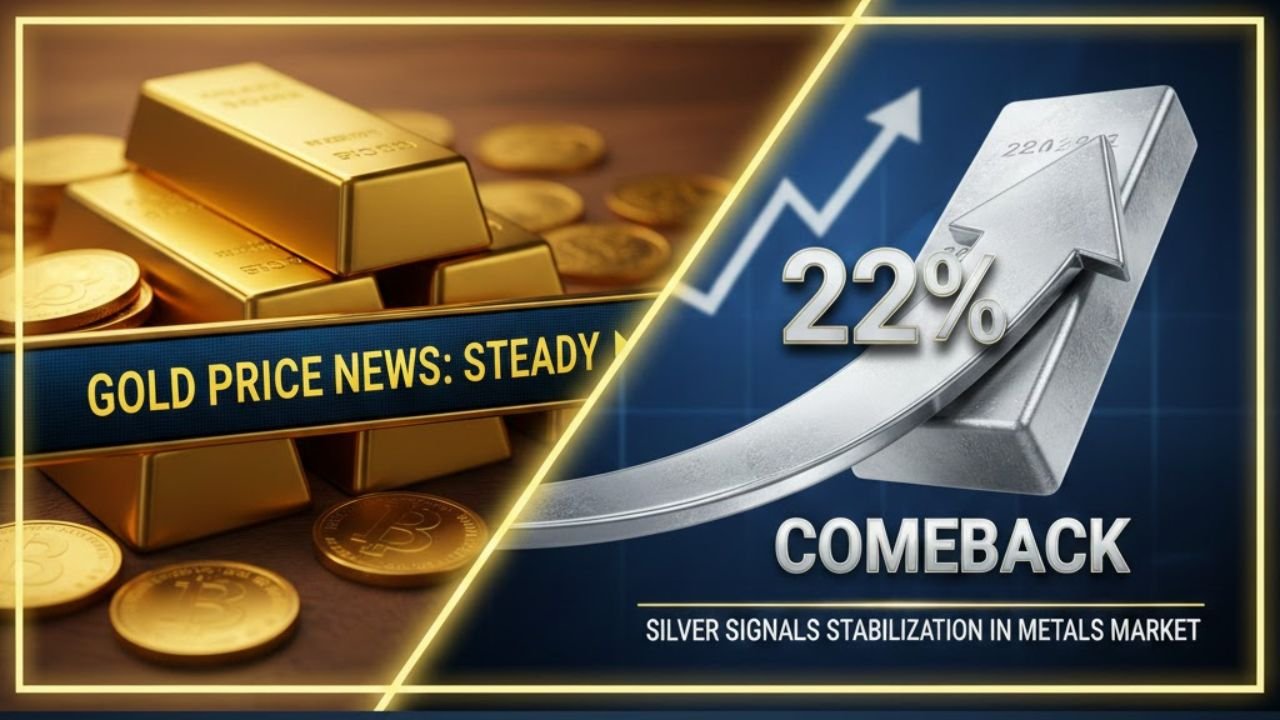 Gold & Silver Price News: Silver’s 22% Comeback Signals Stabilization in Metals Market