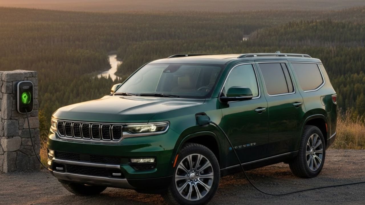 Jeep’s Biggest SUV Gets Greener: 2026 Wagoneer 4xe Explained