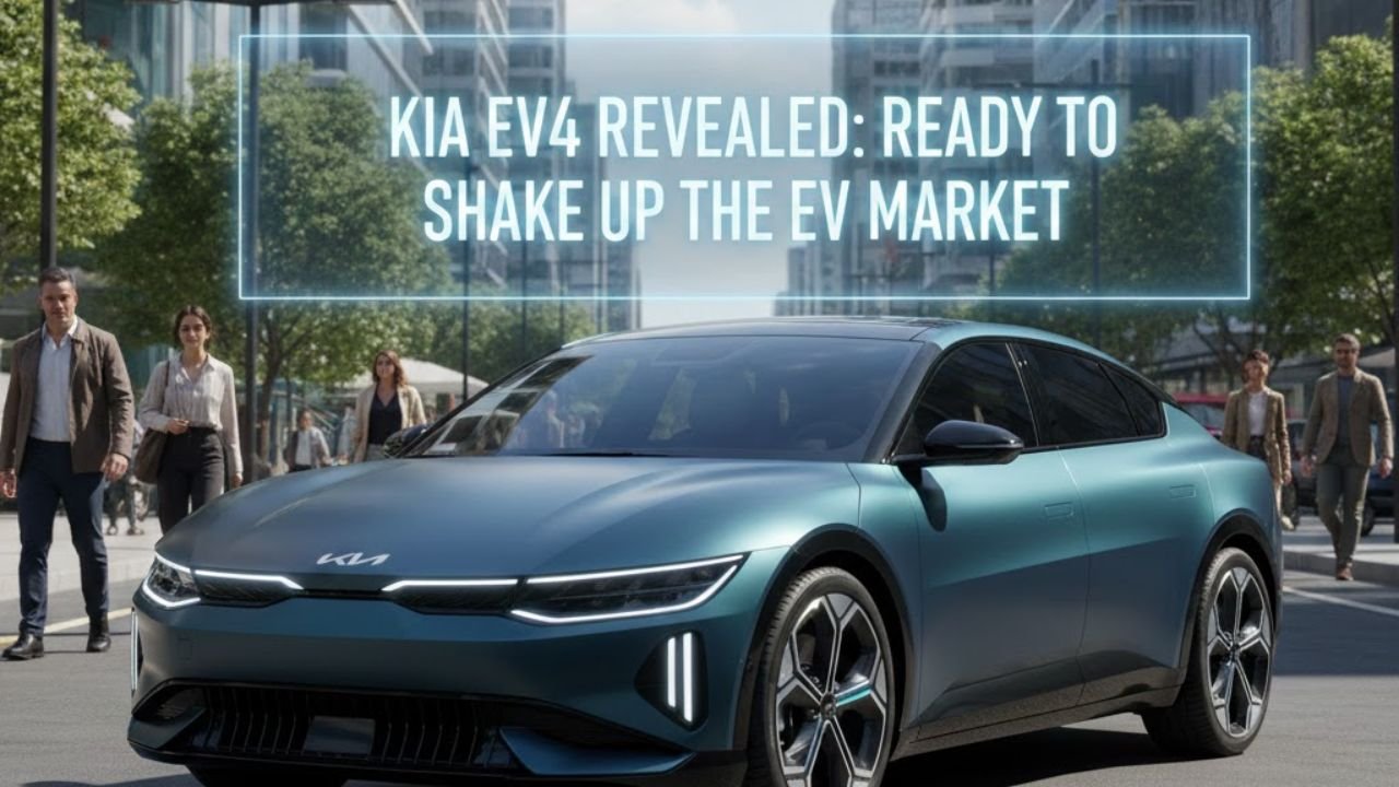 Kia EV4 Revealed: A New Electric Sedan Ready to Shake Up the EV Market