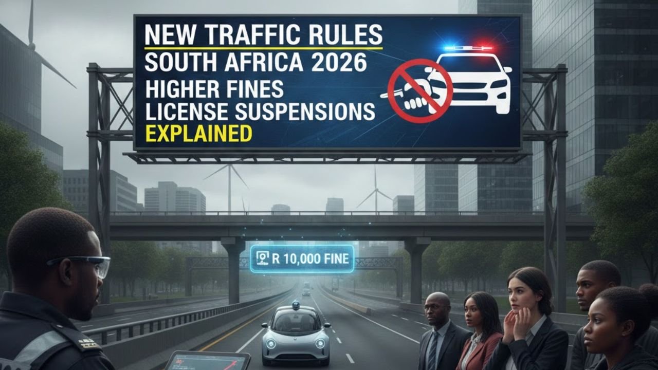 New Traffic Rules in South Africa 2026: Higher Fines, License Suspensions Explained