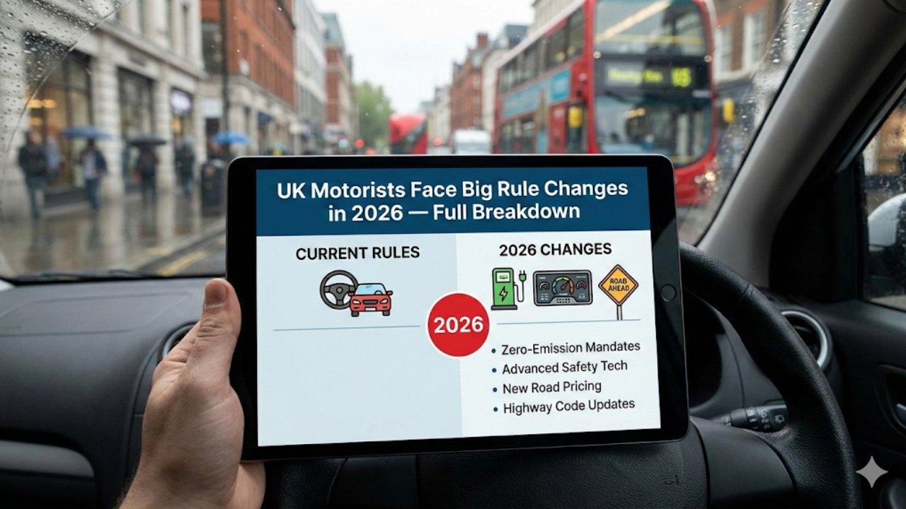UK Motorists Face Big Rule Changes in 2026 — Full Breakdown